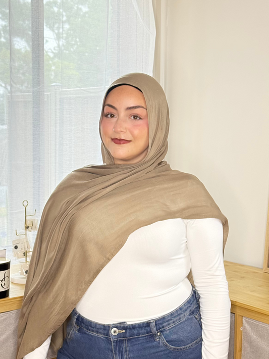 Khaki - Double Stitch