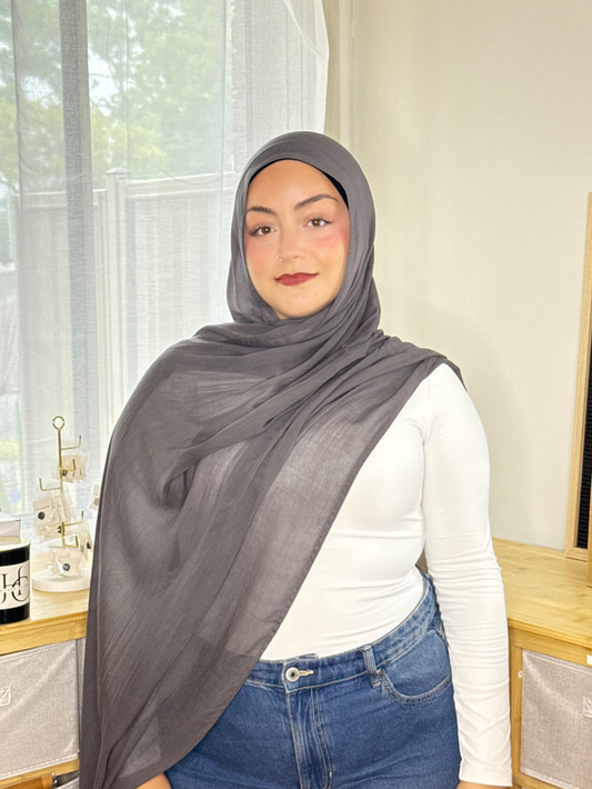 Charcoal - Double Stitch